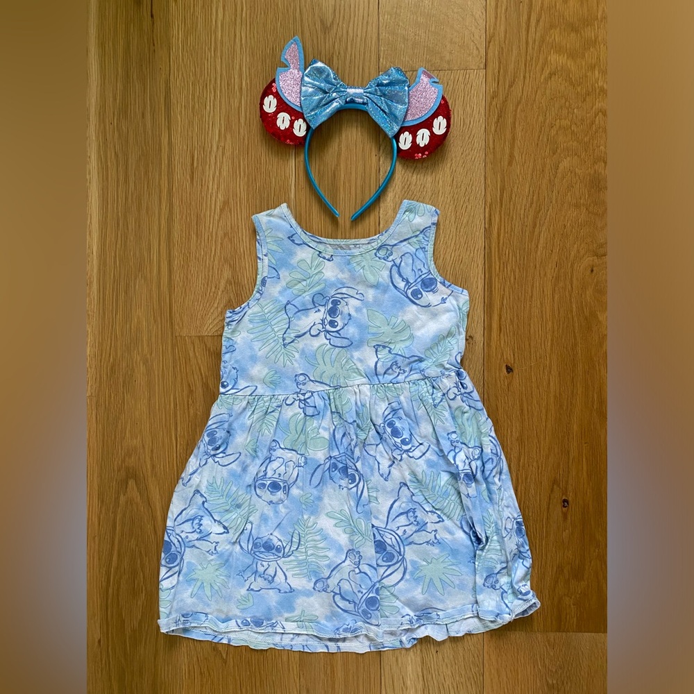 Girls Disney stitch dress
